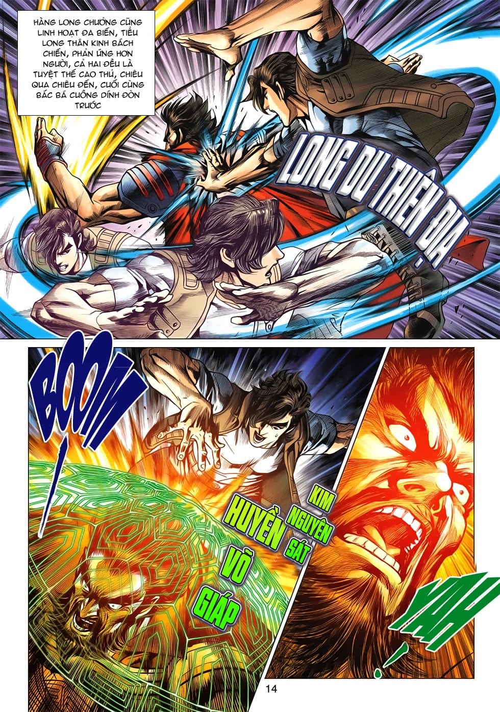 Truyện Tranh Tân Tác Long Hổ Môn trang 4