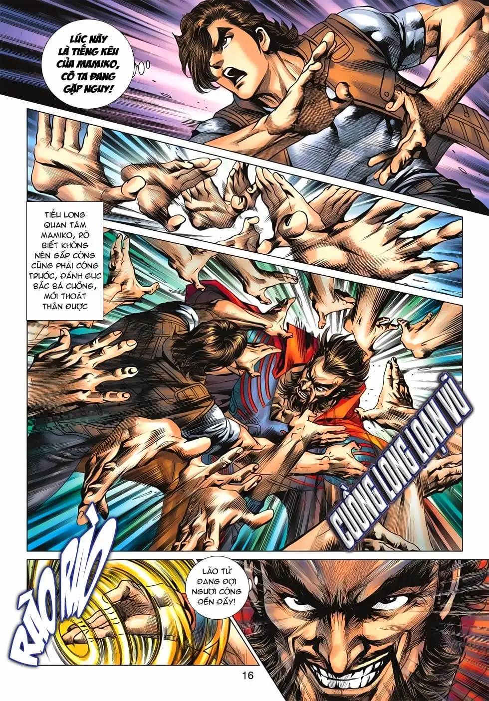 Truyện Tranh Tân Tác Long Hổ Môn trang 4