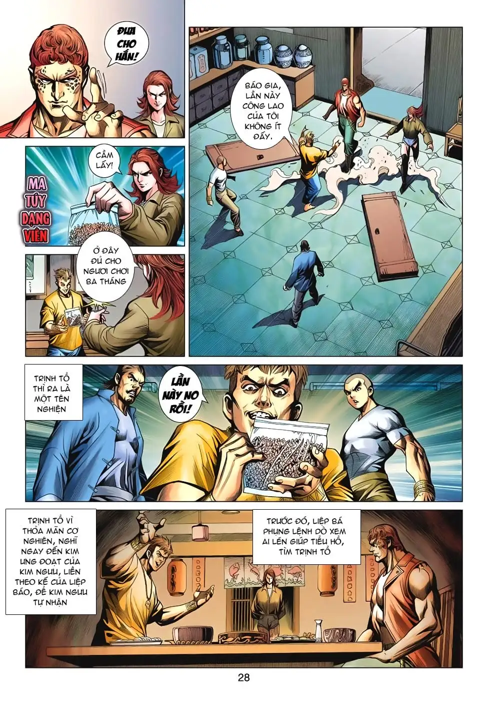 Truyện Tranh Tân Tác Long Hổ Môn trang 4