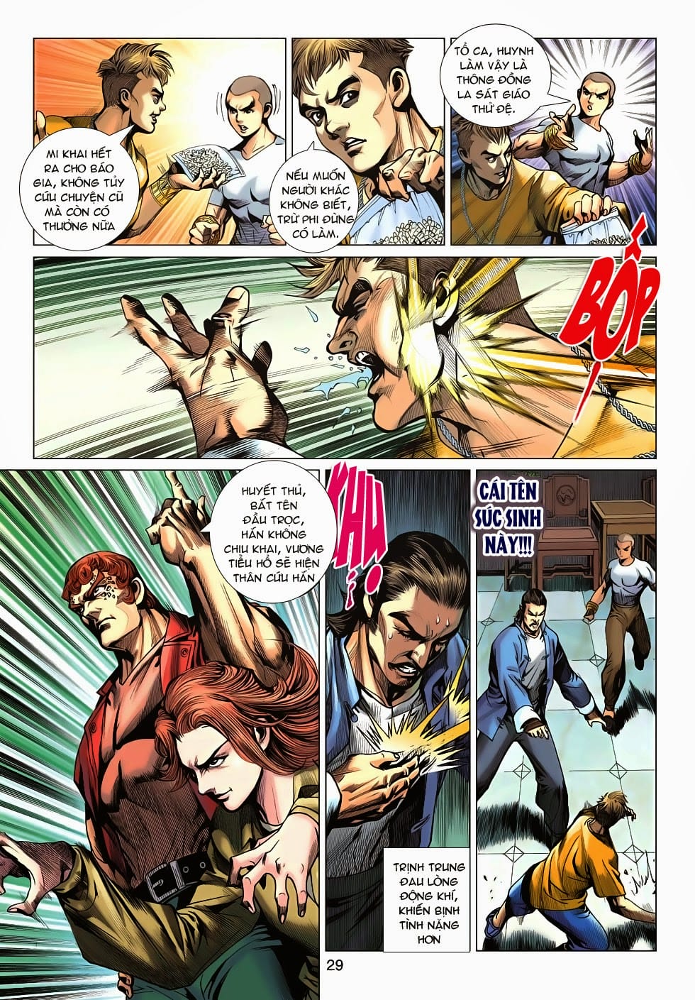 Truyện Tranh Tân Tác Long Hổ Môn trang 4