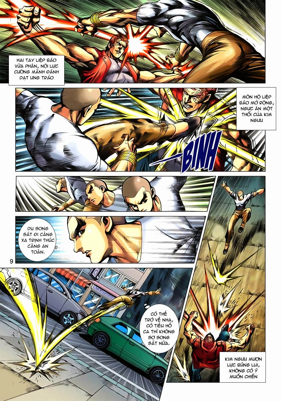 Truyện Tranh Tân Tác Long Hổ Môn trang 4