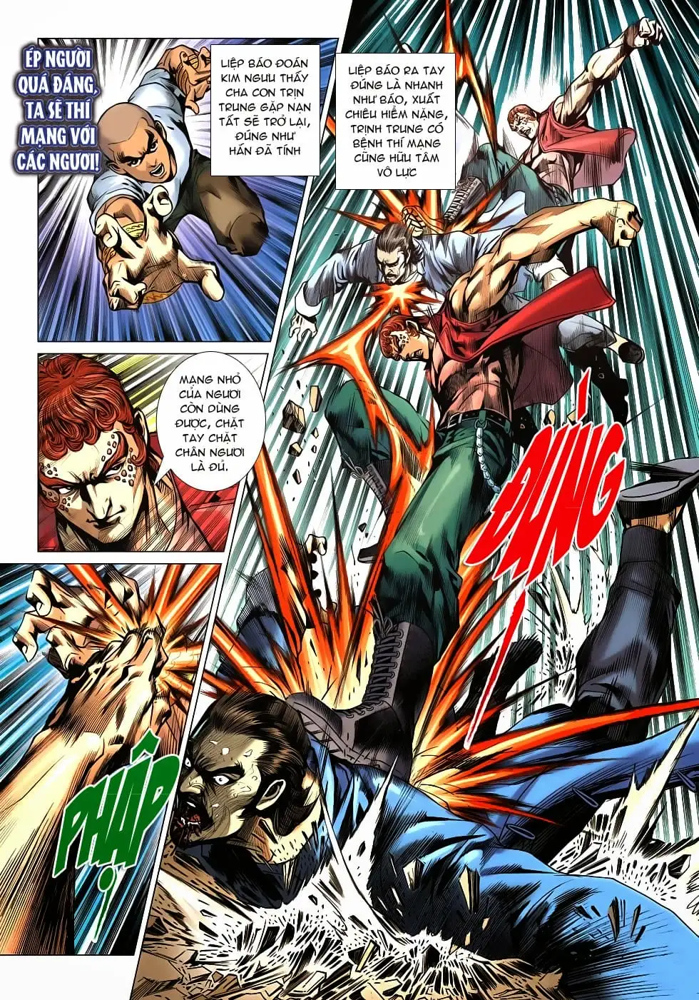 Truyện Tranh Tân Tác Long Hổ Môn trang 4