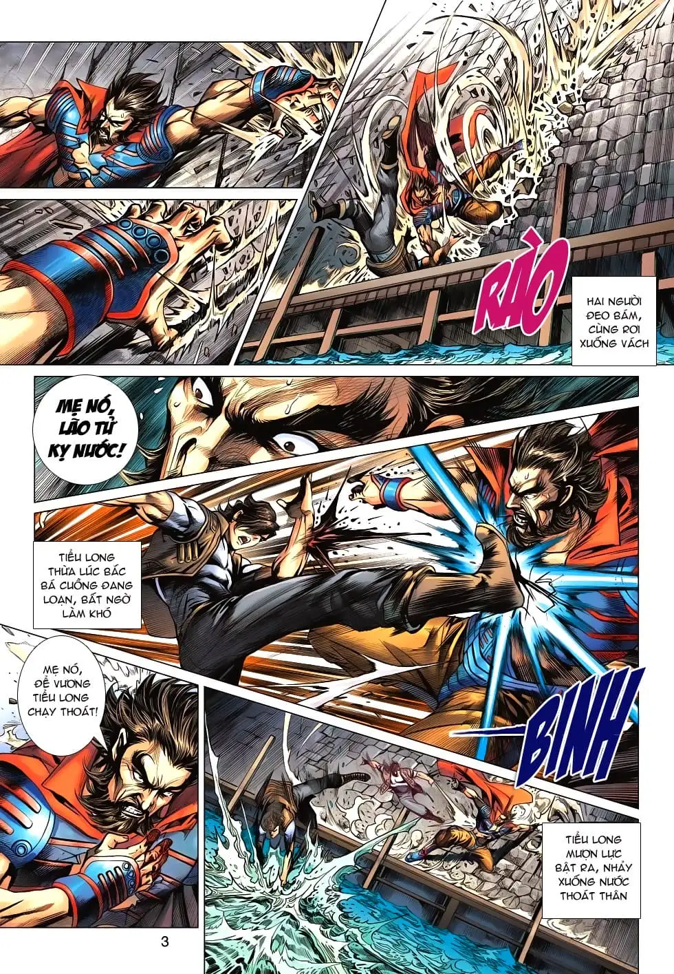 Truyện Tranh Tân Tác Long Hổ Môn trang 4
