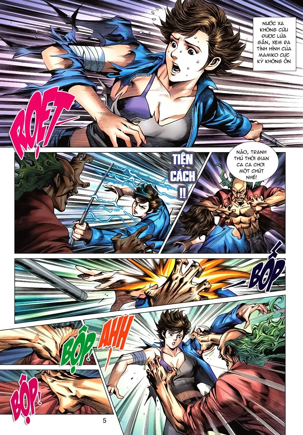 Truyện Tranh Tân Tác Long Hổ Môn trang 4