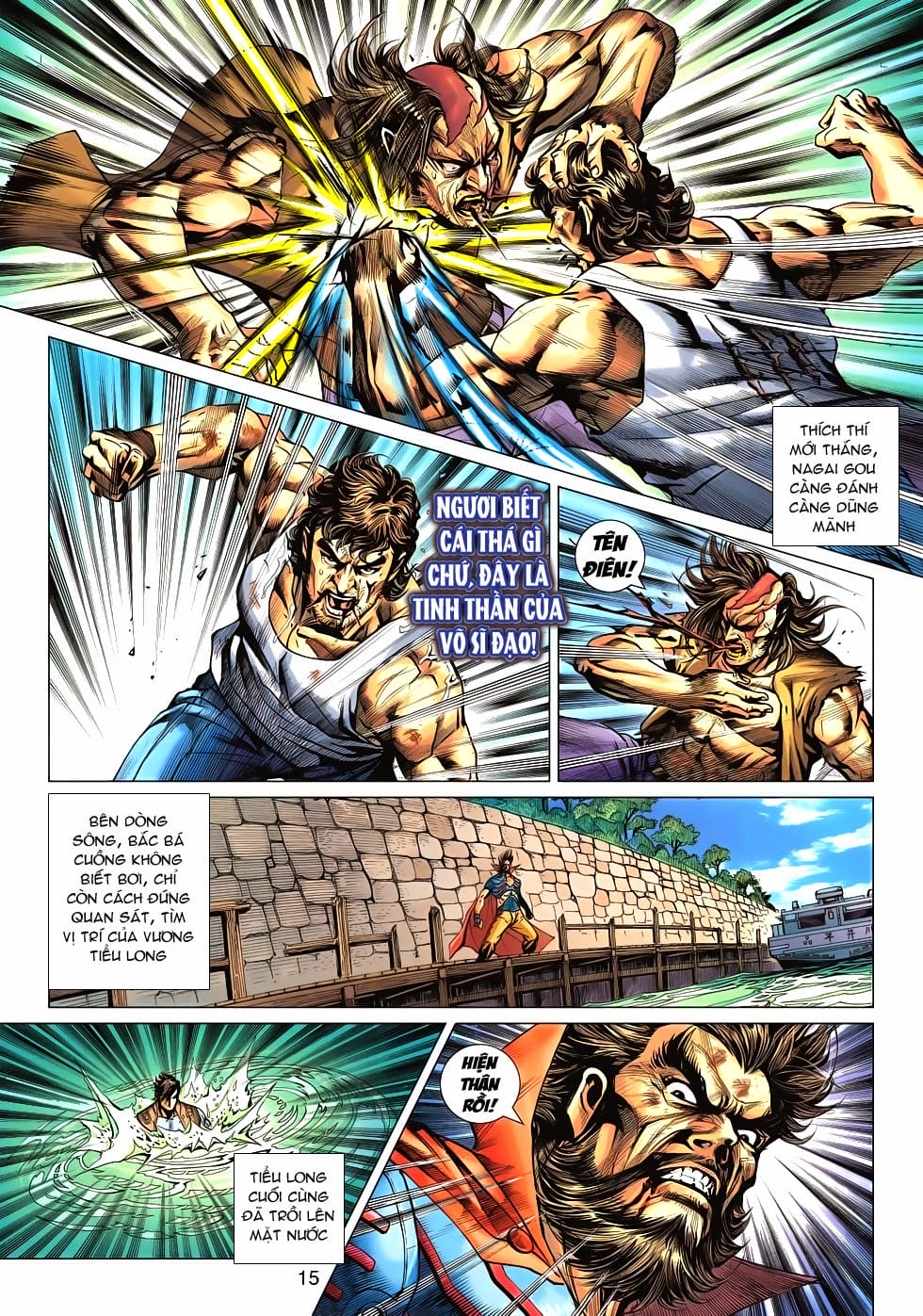 Truyện Tranh Tân Tác Long Hổ Môn trang 4