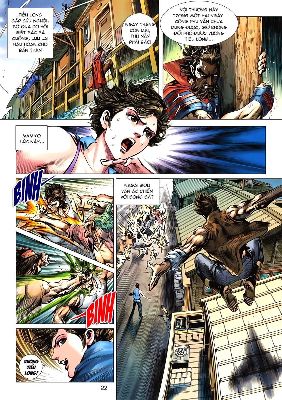 Truyện Tranh Tân Tác Long Hổ Môn trang 4