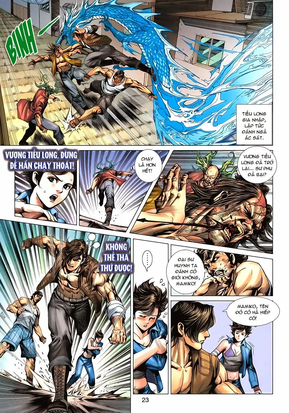 Truyện Tranh Tân Tác Long Hổ Môn trang 4