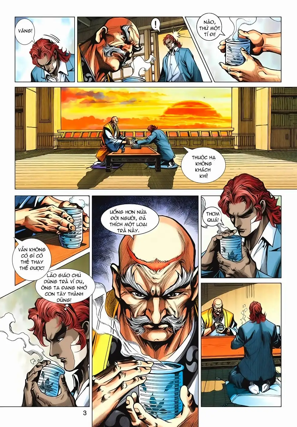 Truyện Tranh Tân Tác Long Hổ Môn trang 4