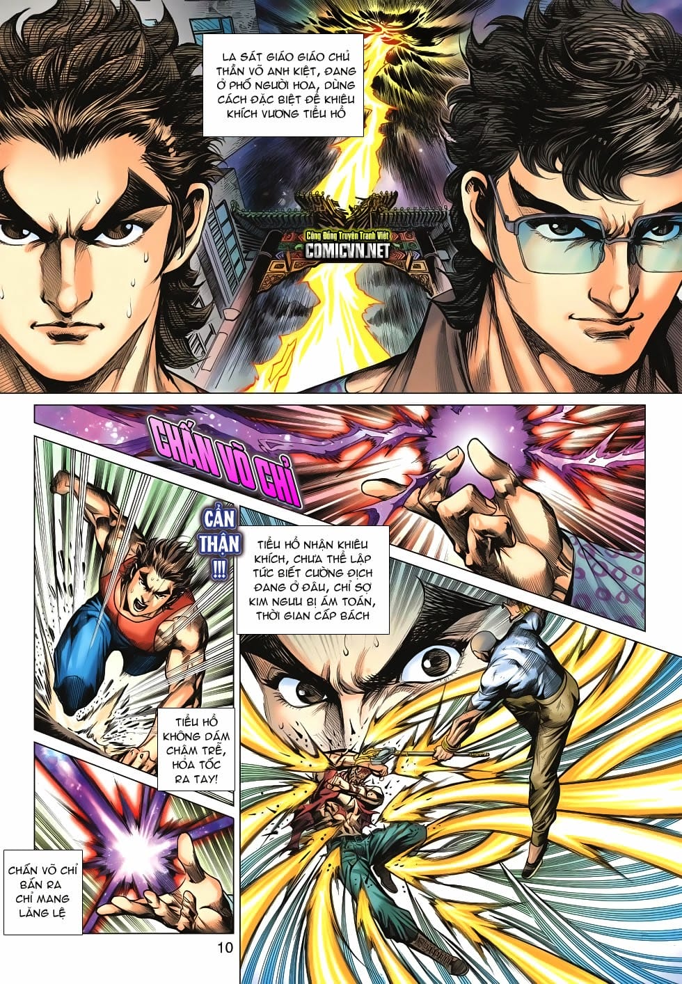 Truyện Tranh Tân Tác Long Hổ Môn trang 4