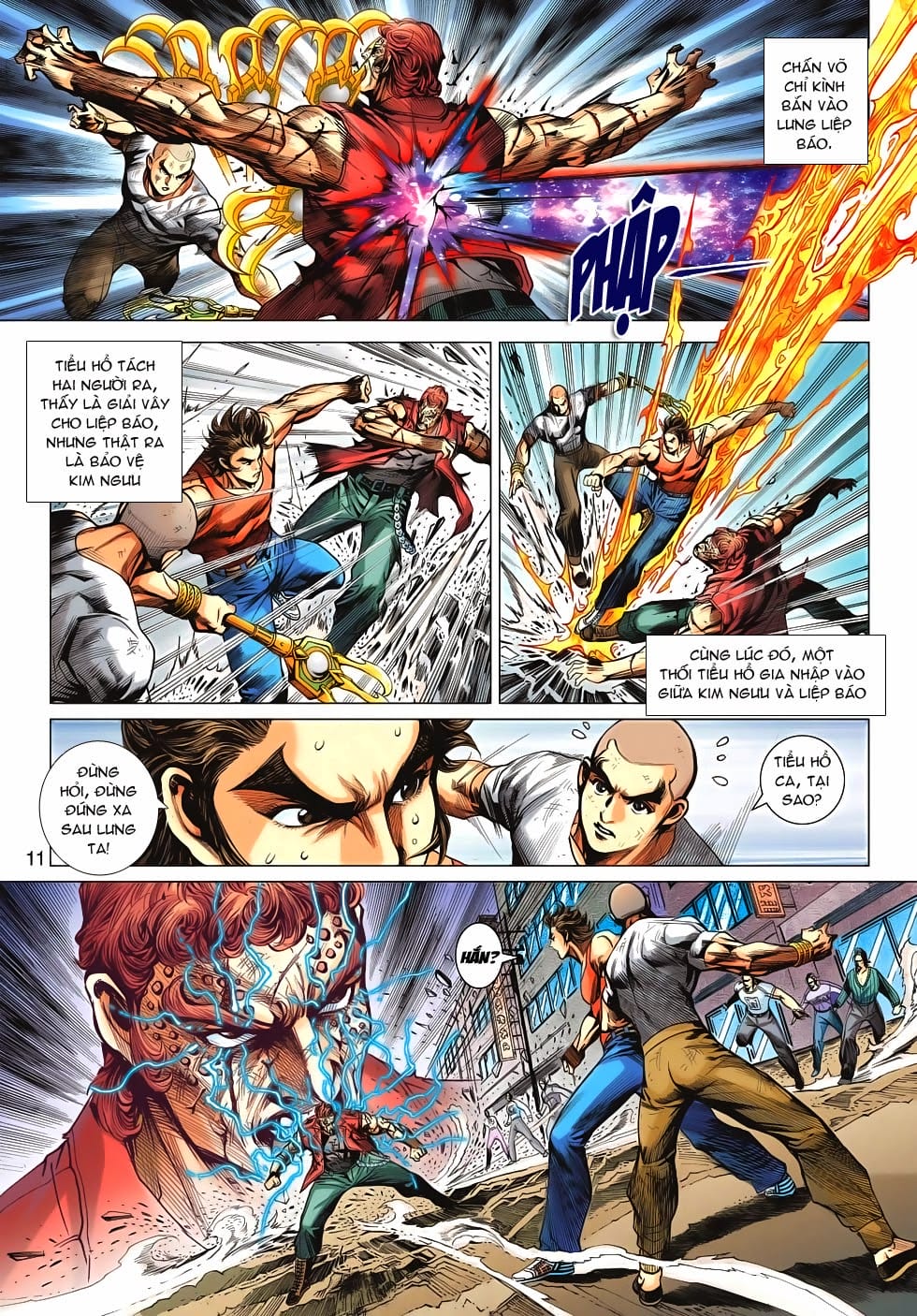 Truyện Tranh Tân Tác Long Hổ Môn trang 4