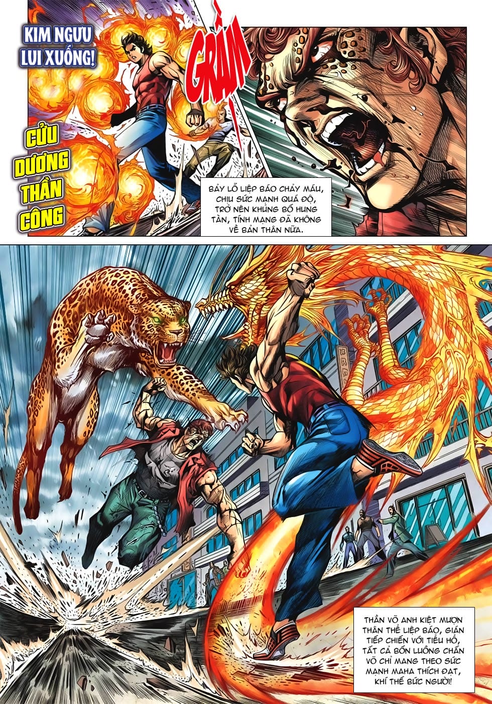 Truyện Tranh Tân Tác Long Hổ Môn trang 4