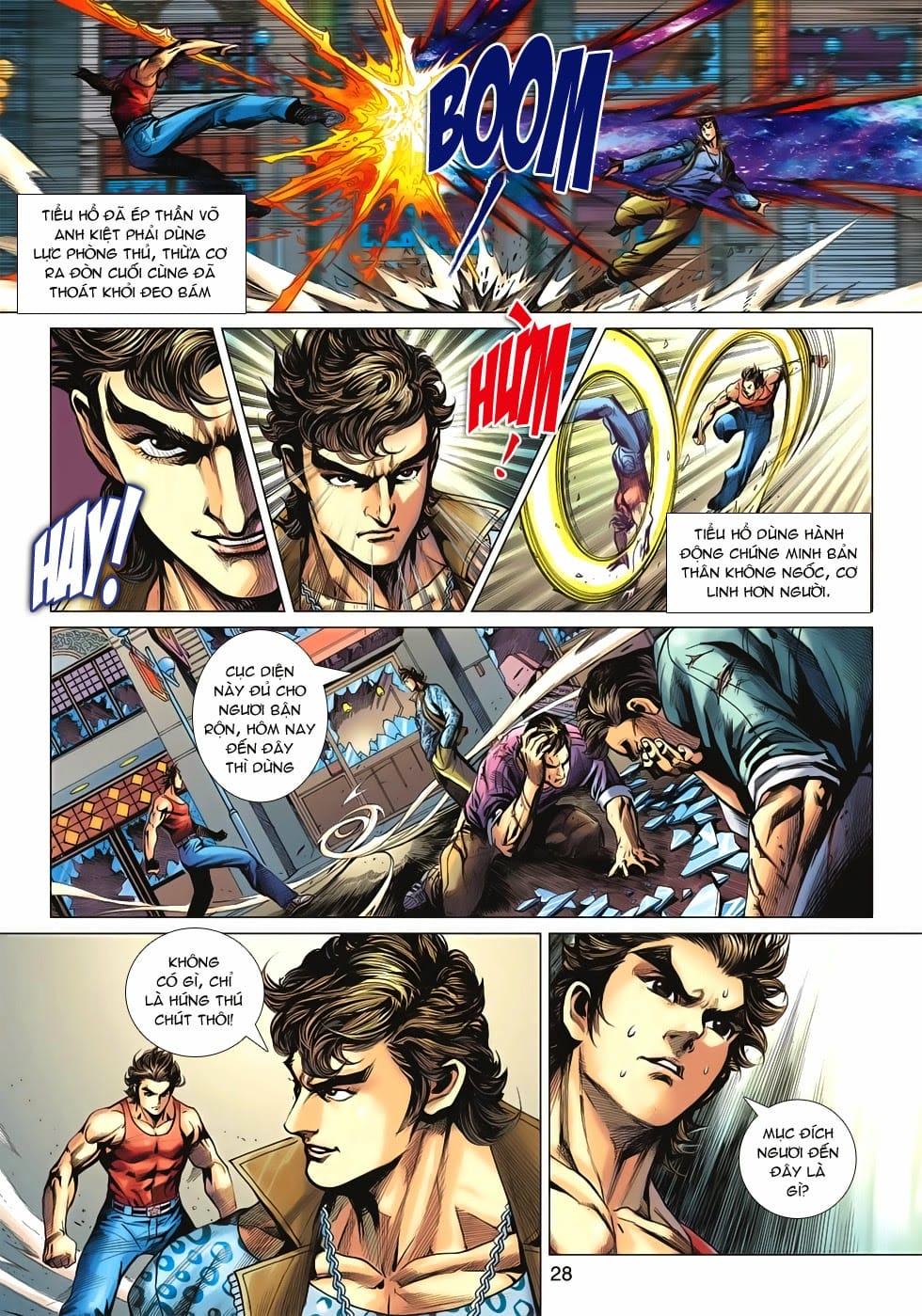 Truyện Tranh Tân Tác Long Hổ Môn trang 4