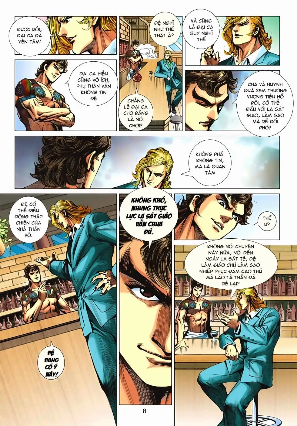 Truyện Tranh Tân Tác Long Hổ Môn trang 4