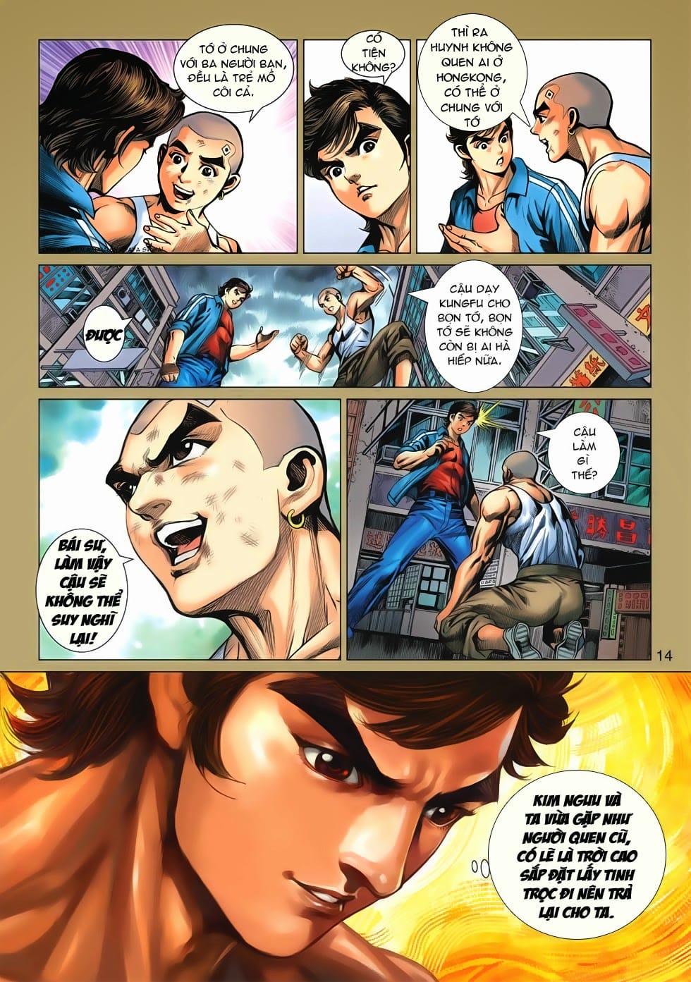 Truyện Tranh Tân Tác Long Hổ Môn trang 4