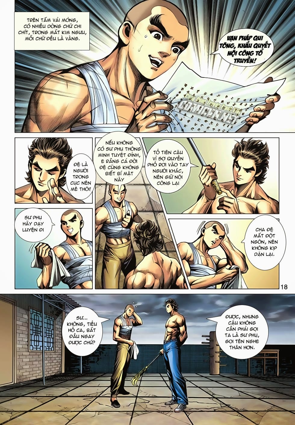 Truyện Tranh Tân Tác Long Hổ Môn trang 4