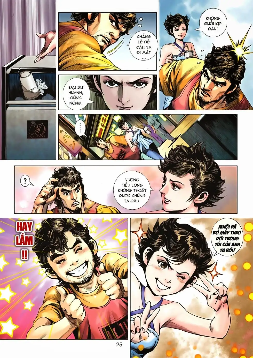 Truyện Tranh Tân Tác Long Hổ Môn trang 4