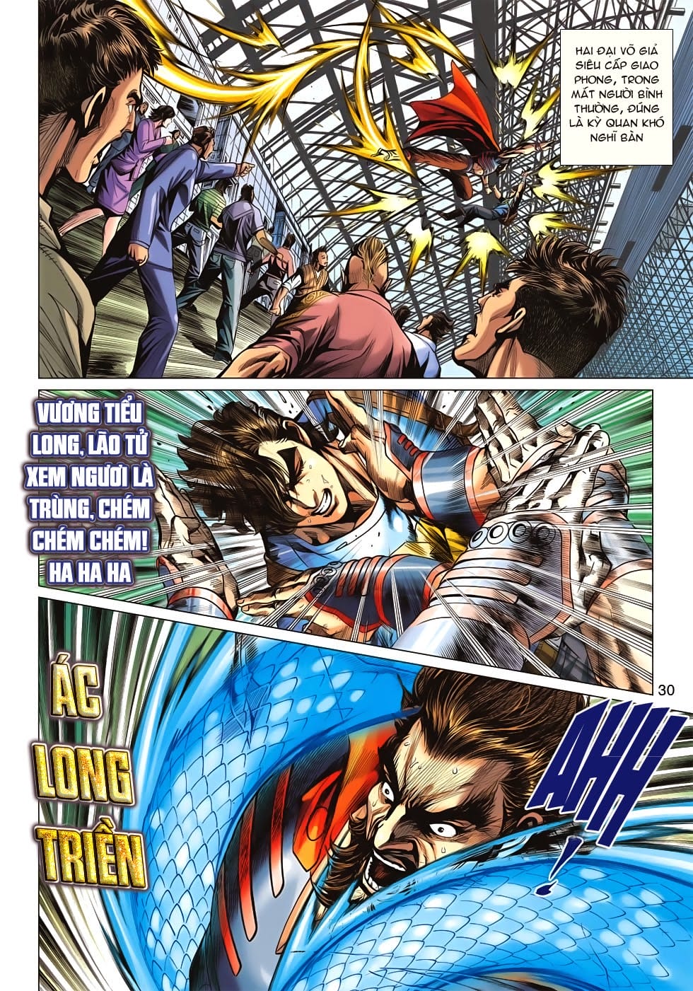 Truyện Tranh Tân Tác Long Hổ Môn trang 4