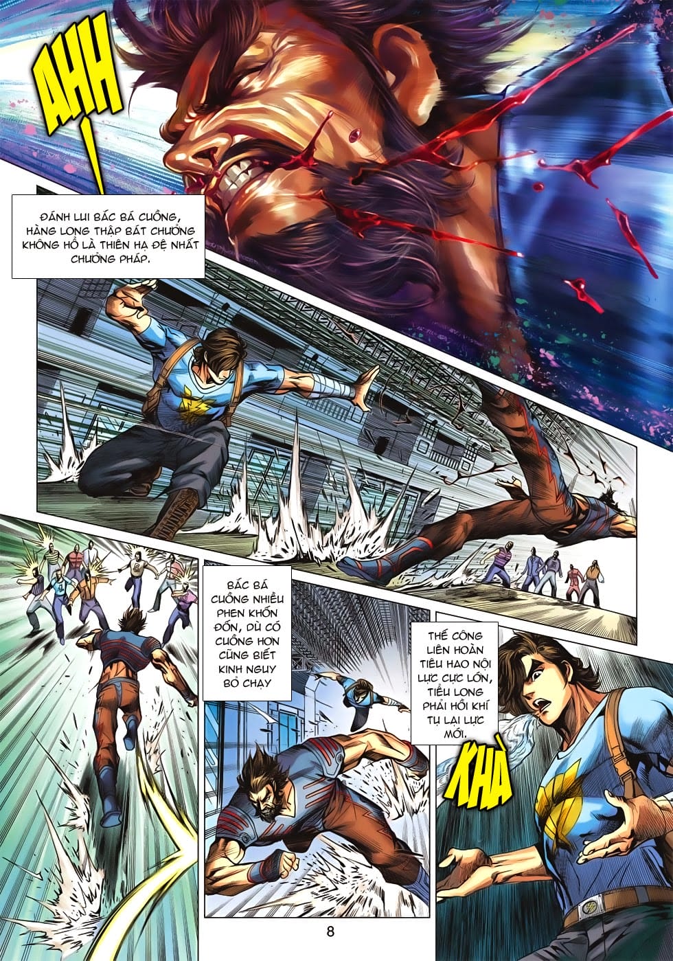 Truyện Tranh Tân Tác Long Hổ Môn trang 4