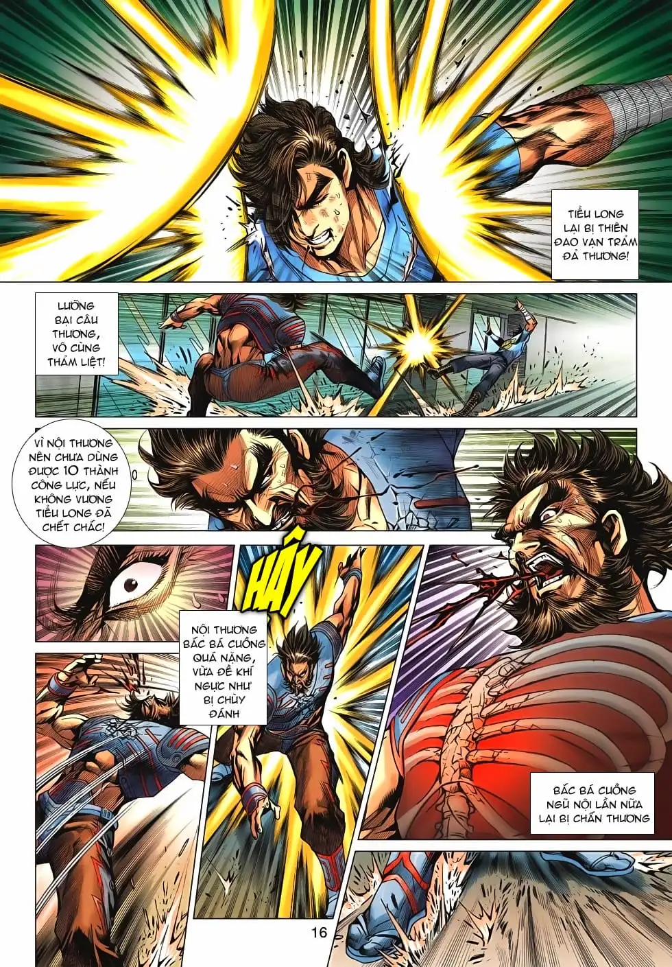 Truyện Tranh Tân Tác Long Hổ Môn trang 4