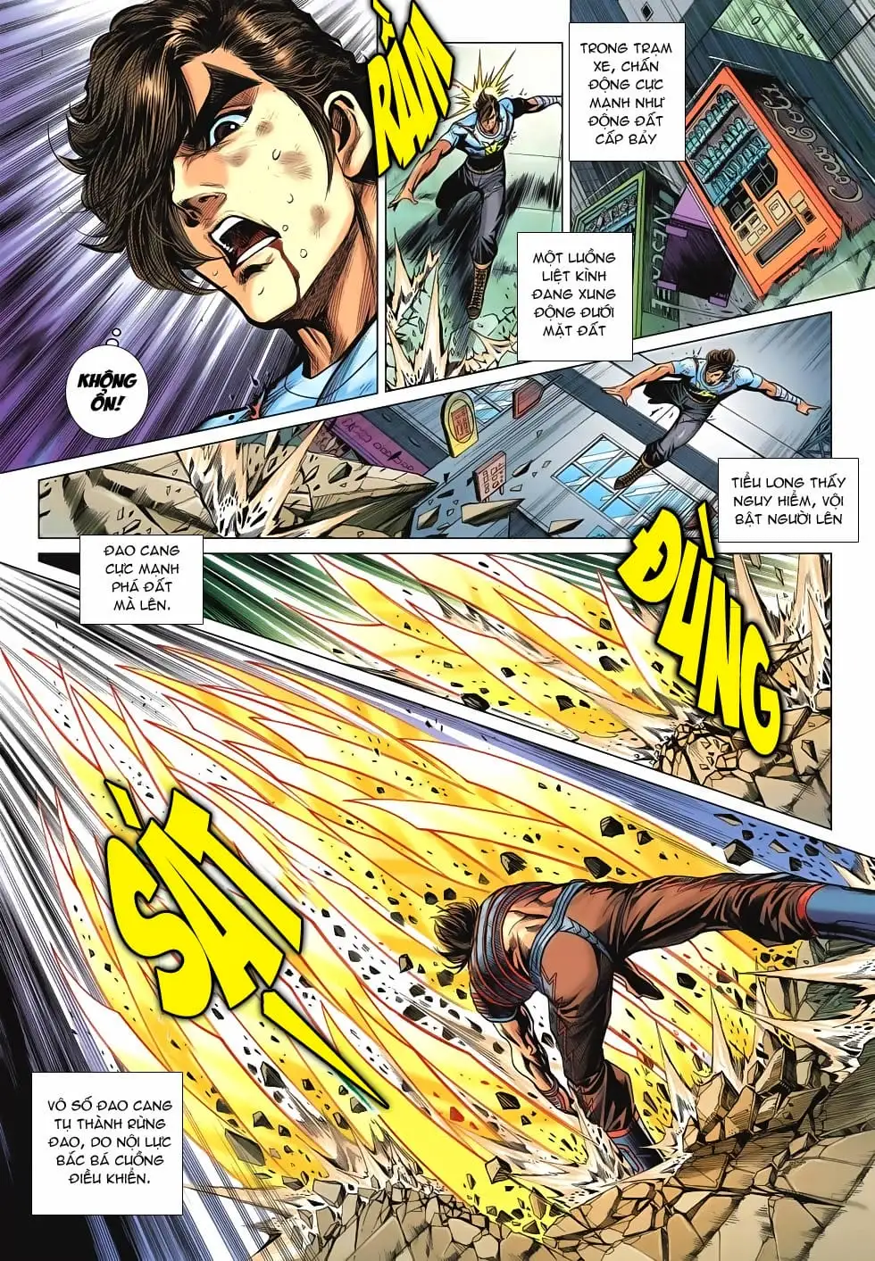 Truyện Tranh Tân Tác Long Hổ Môn trang 4