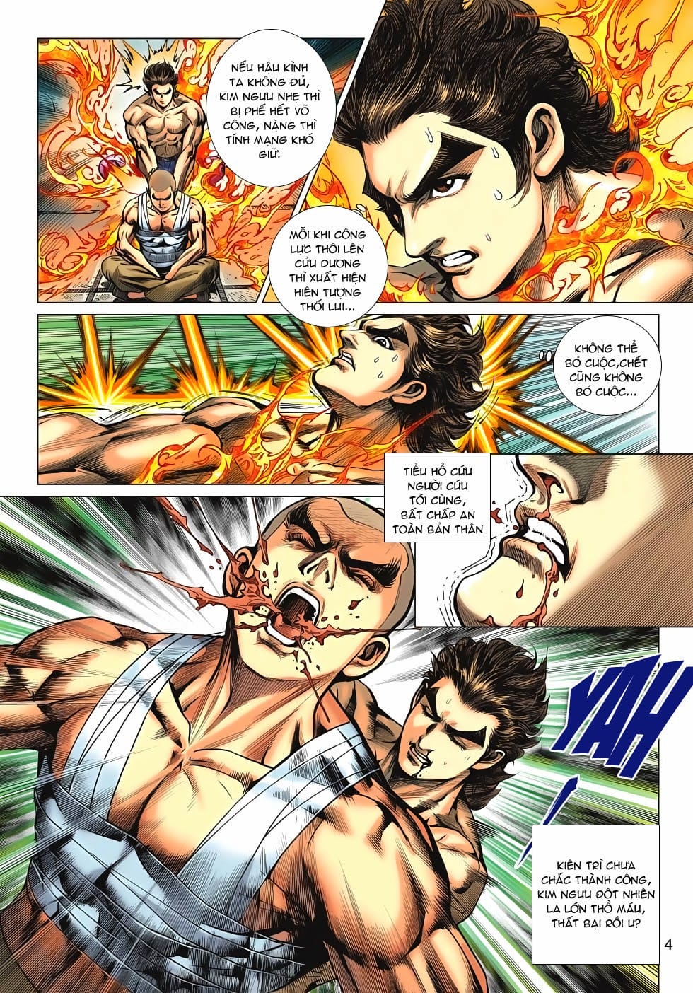 Truyện Tranh Tân Tác Long Hổ Môn trang 4