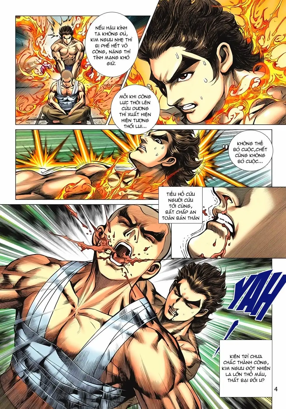 Truyện Tranh Tân Tác Long Hổ Môn trang 4