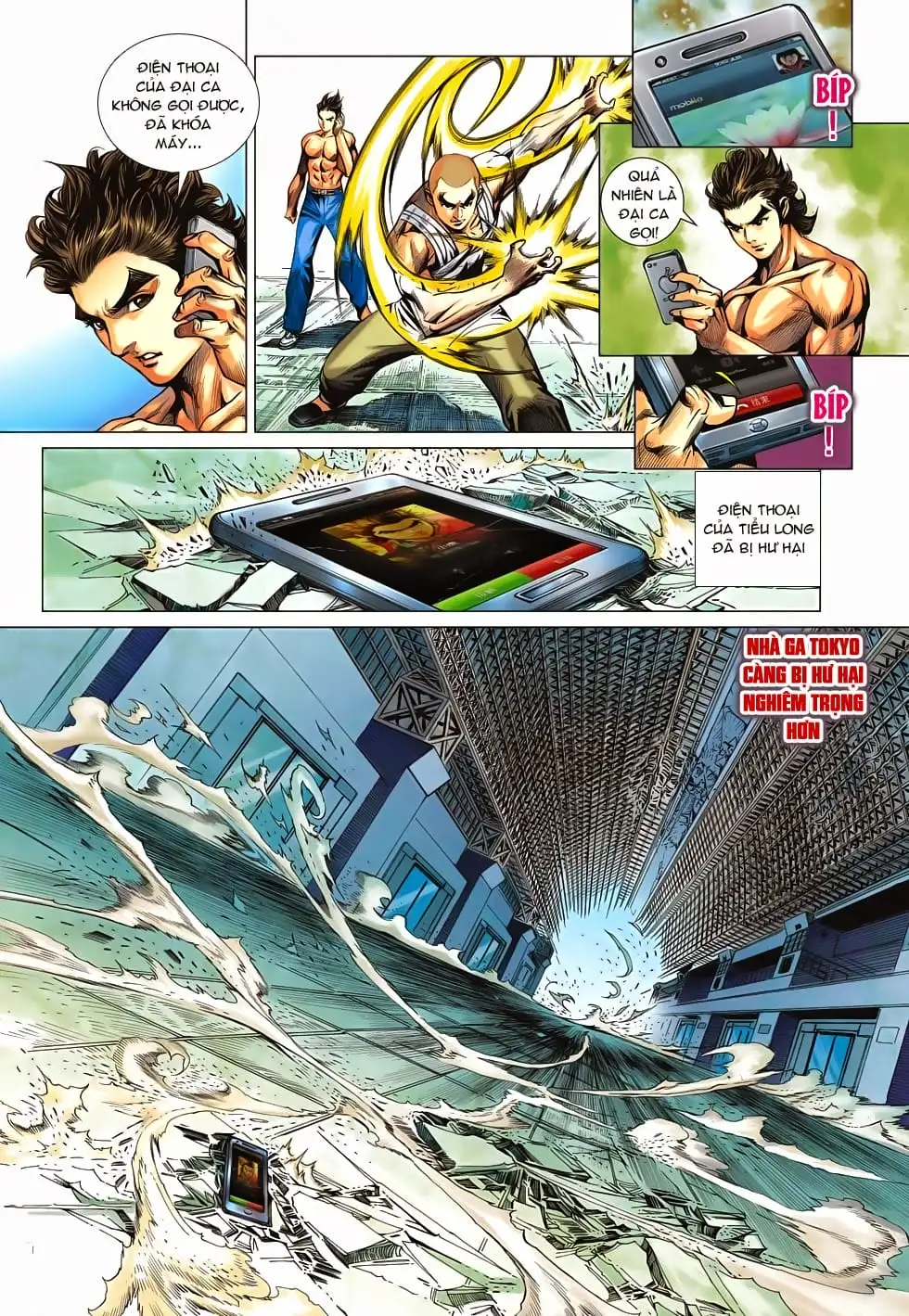 Truyện Tranh Tân Tác Long Hổ Môn trang 4