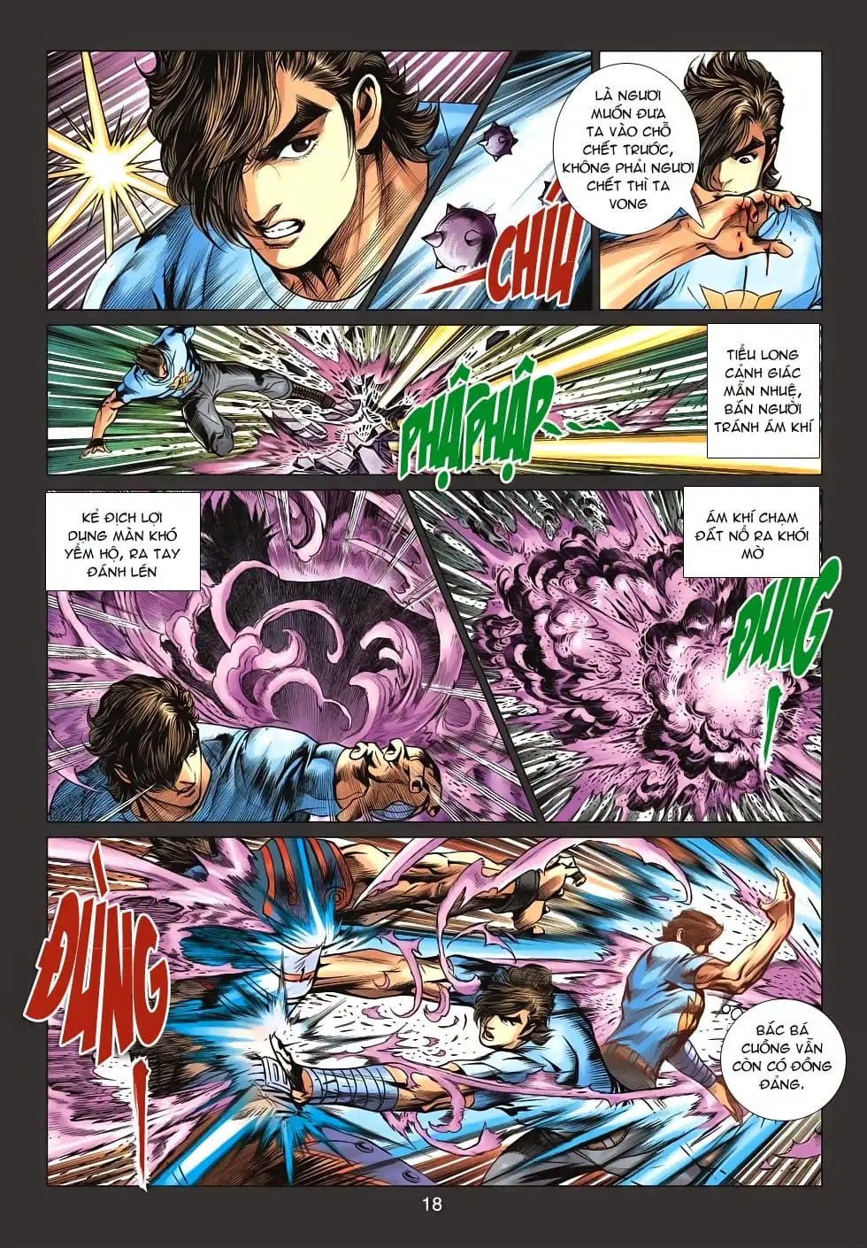 Truyện Tranh Tân Tác Long Hổ Môn trang 4