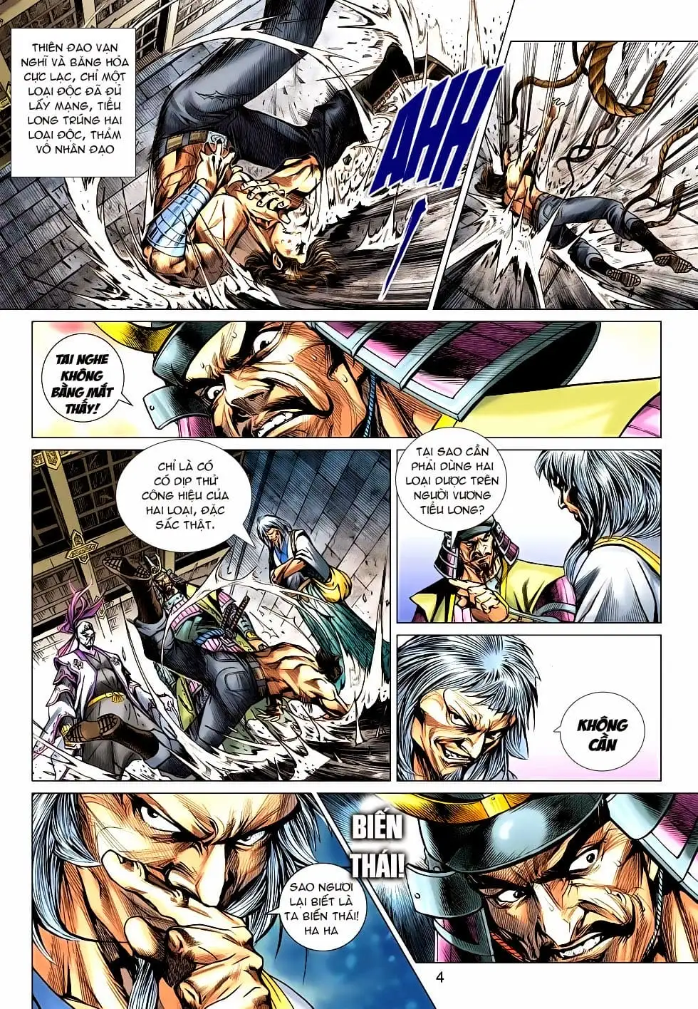 Truyện Tranh Tân Tác Long Hổ Môn trang 4