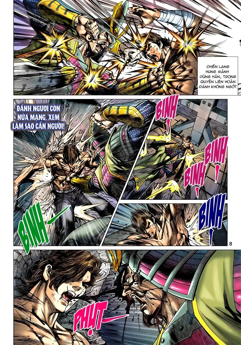 Truyện Tranh Tân Tác Long Hổ Môn trang 4