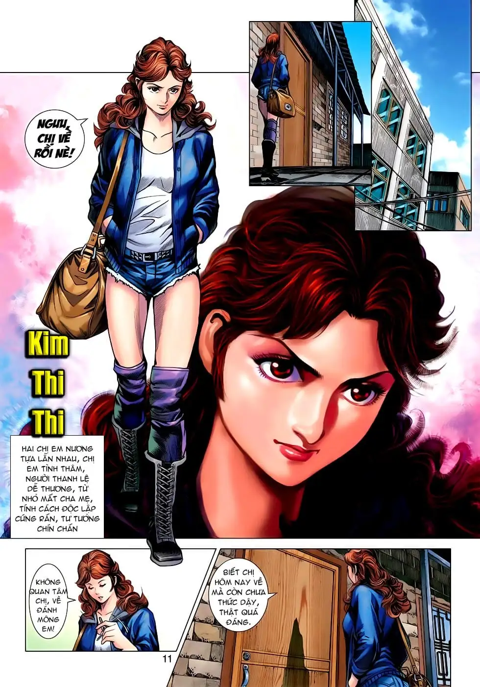 Truyện Tranh Tân Tác Long Hổ Môn trang 4