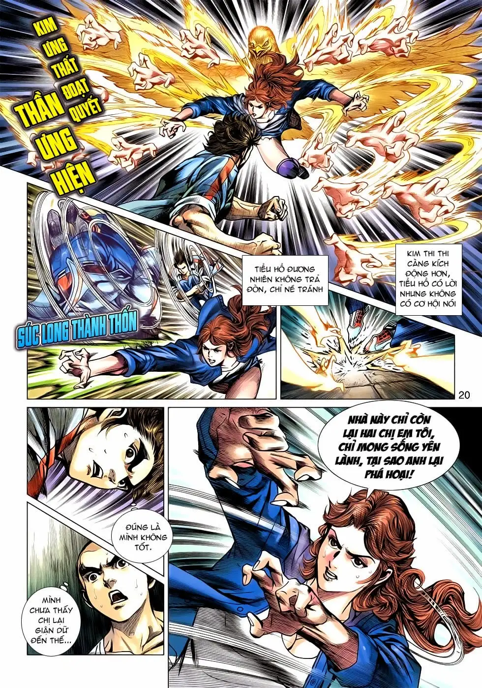 Truyện Tranh Tân Tác Long Hổ Môn trang 4