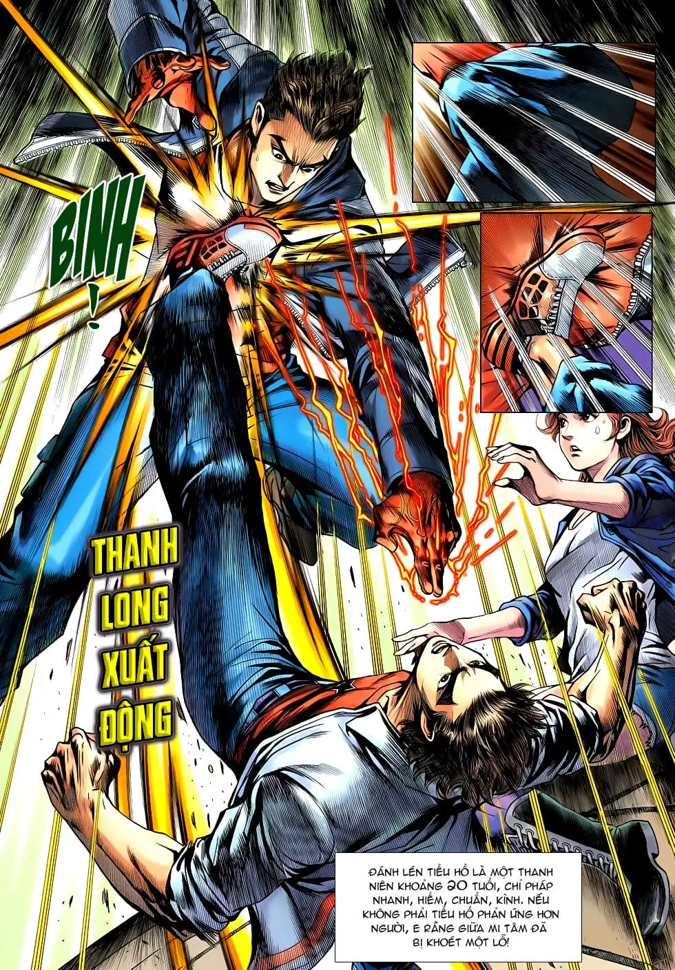 Truyện Tranh Tân Tác Long Hổ Môn trang 4