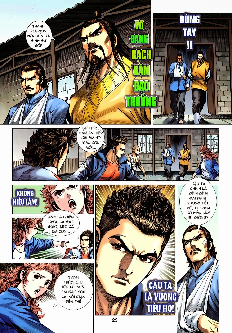 Truyện Tranh Tân Tác Long Hổ Môn trang 4