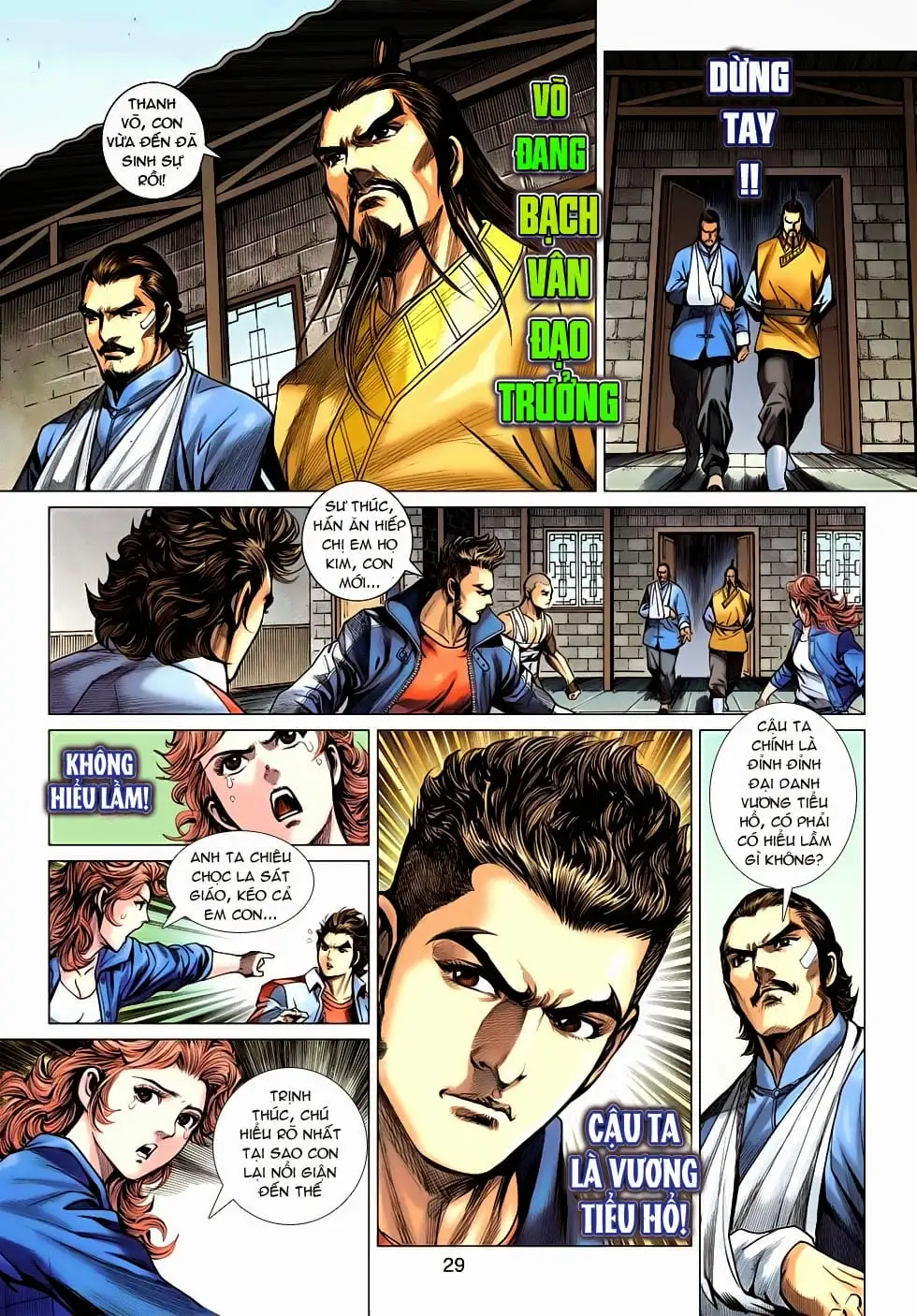 Truyện Tranh Tân Tác Long Hổ Môn trang 4