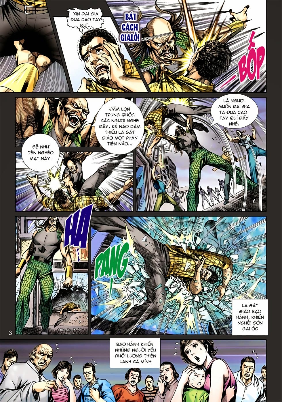 Truyện Tranh Tân Tác Long Hổ Môn trang 4