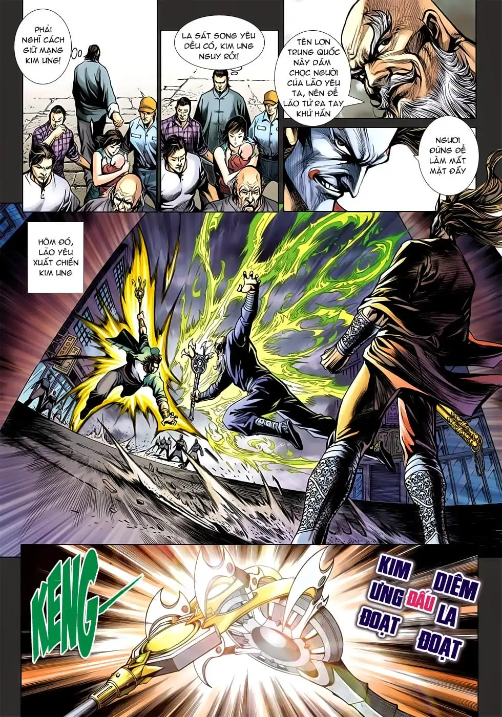 Truyện Tranh Tân Tác Long Hổ Môn trang 4