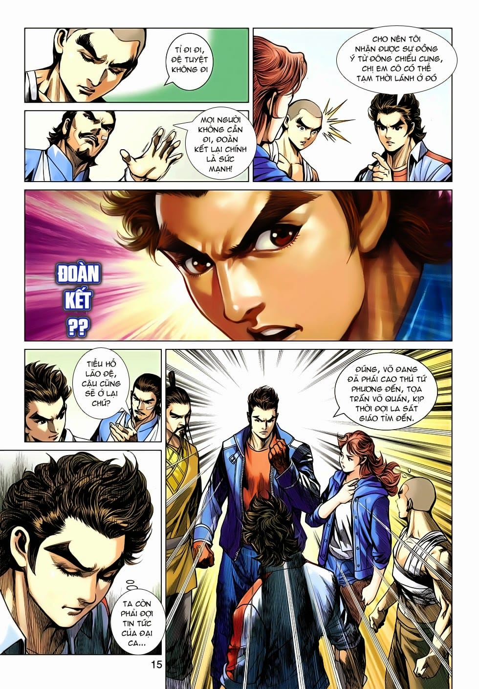 Truyện Tranh Tân Tác Long Hổ Môn trang 4