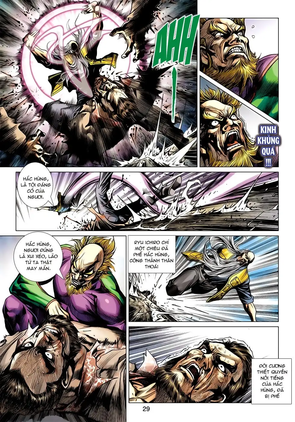 Truyện Tranh Tân Tác Long Hổ Môn trang 4