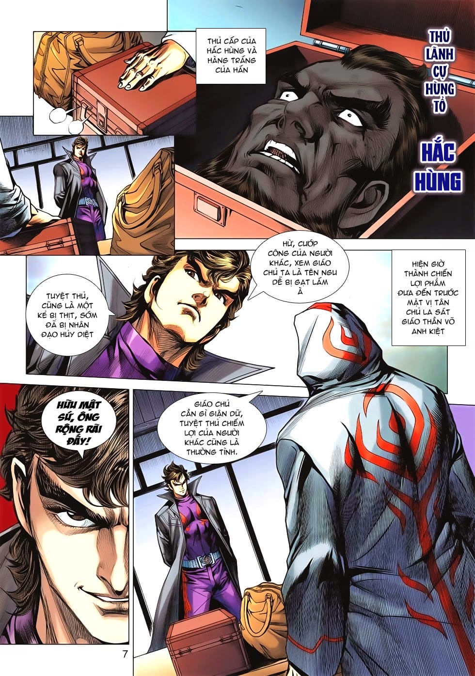 Truyện Tranh Tân Tác Long Hổ Môn trang 4