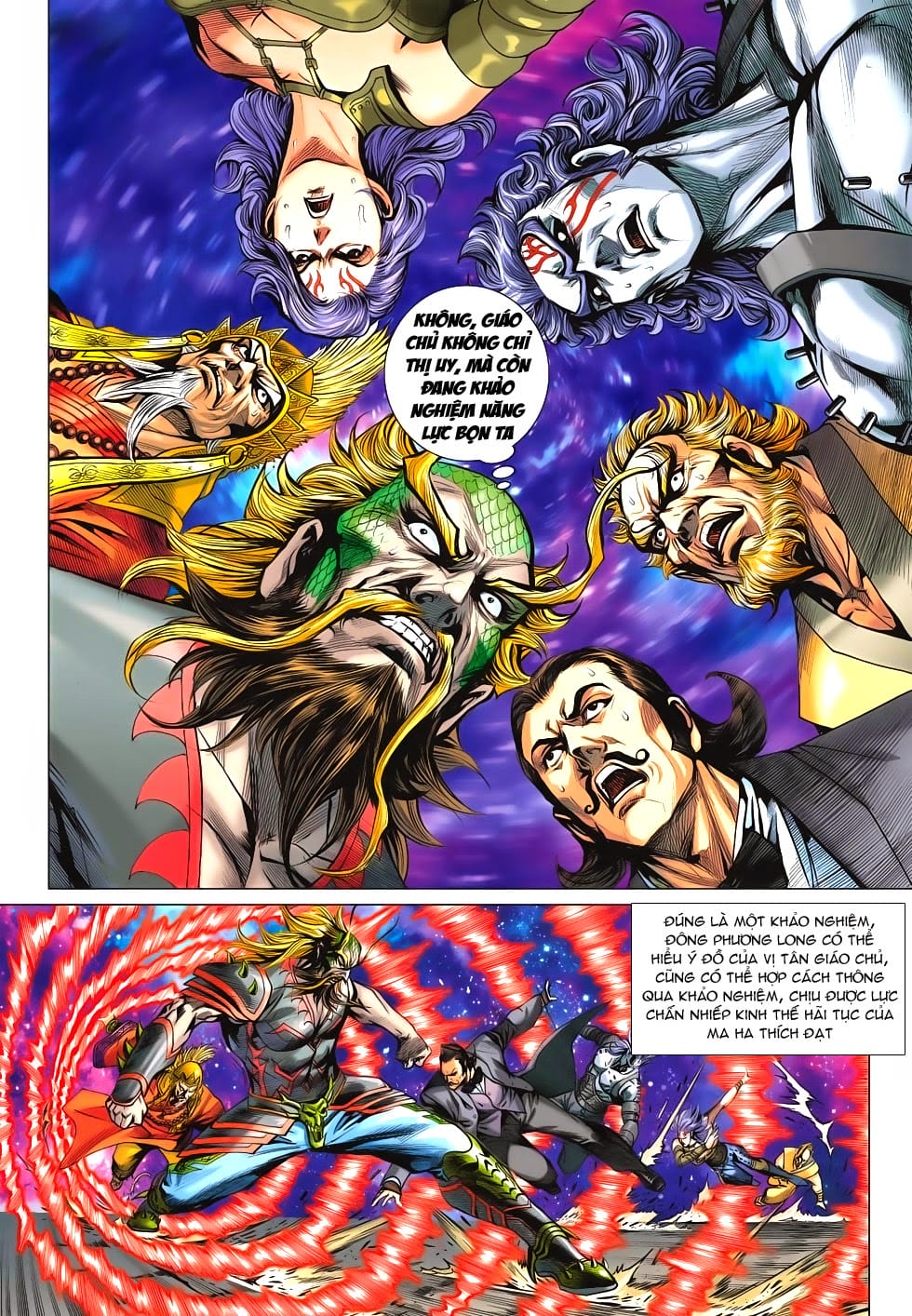 Truyện Tranh Tân Tác Long Hổ Môn trang 4