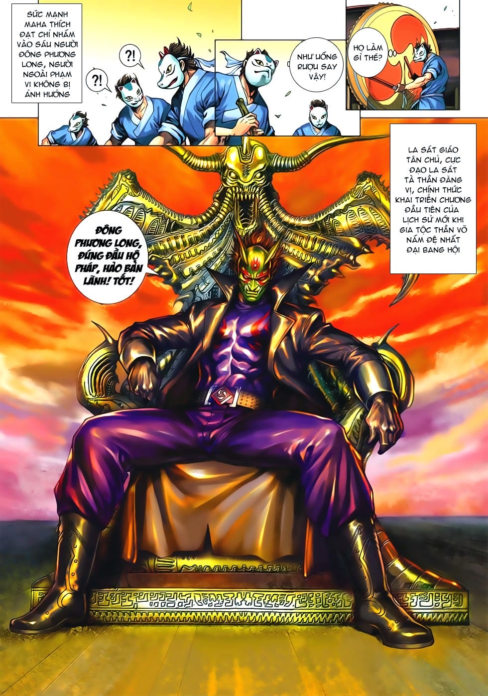 Truyện Tranh Tân Tác Long Hổ Môn trang 4