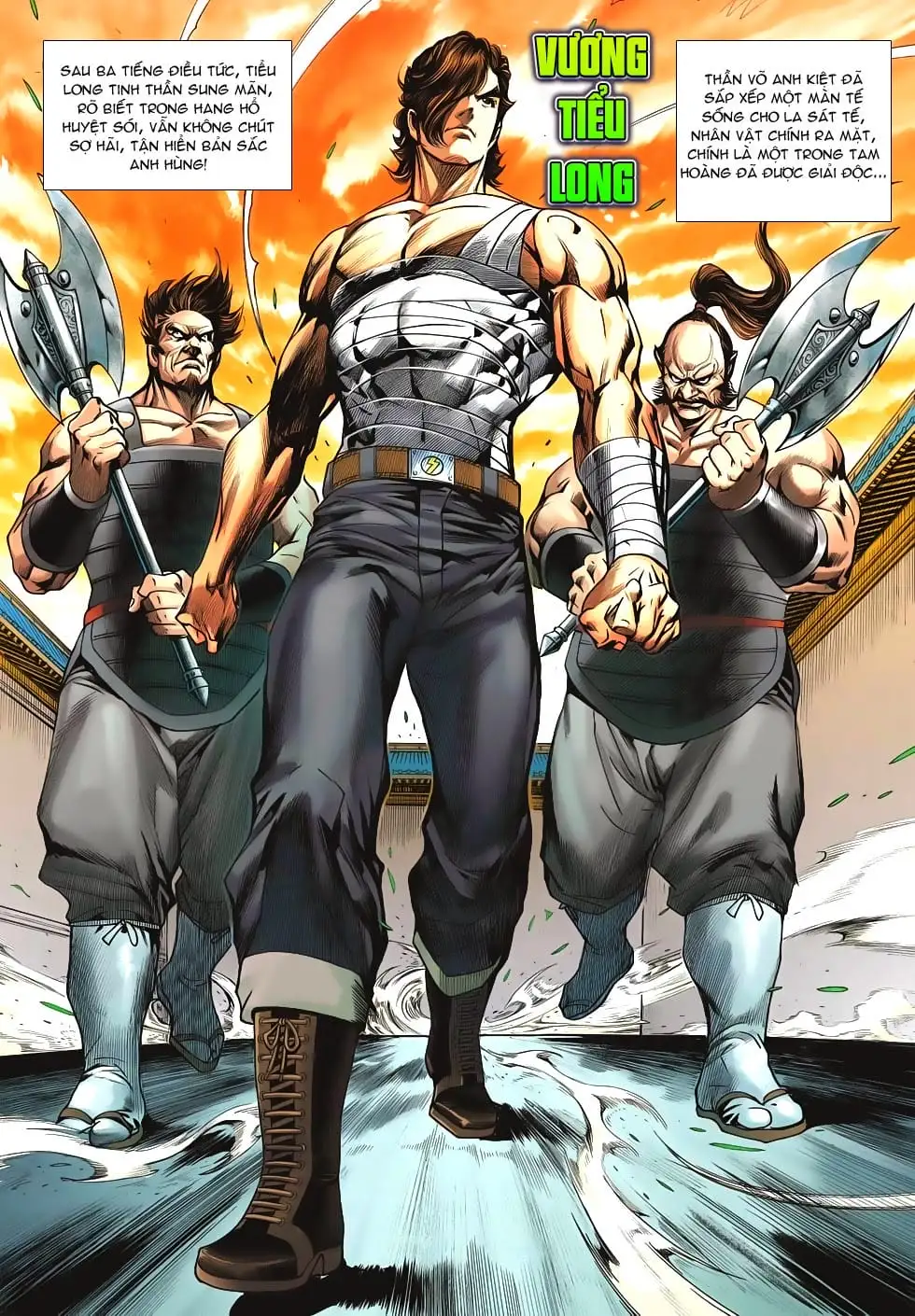 Truyện Tranh Tân Tác Long Hổ Môn trang 4
