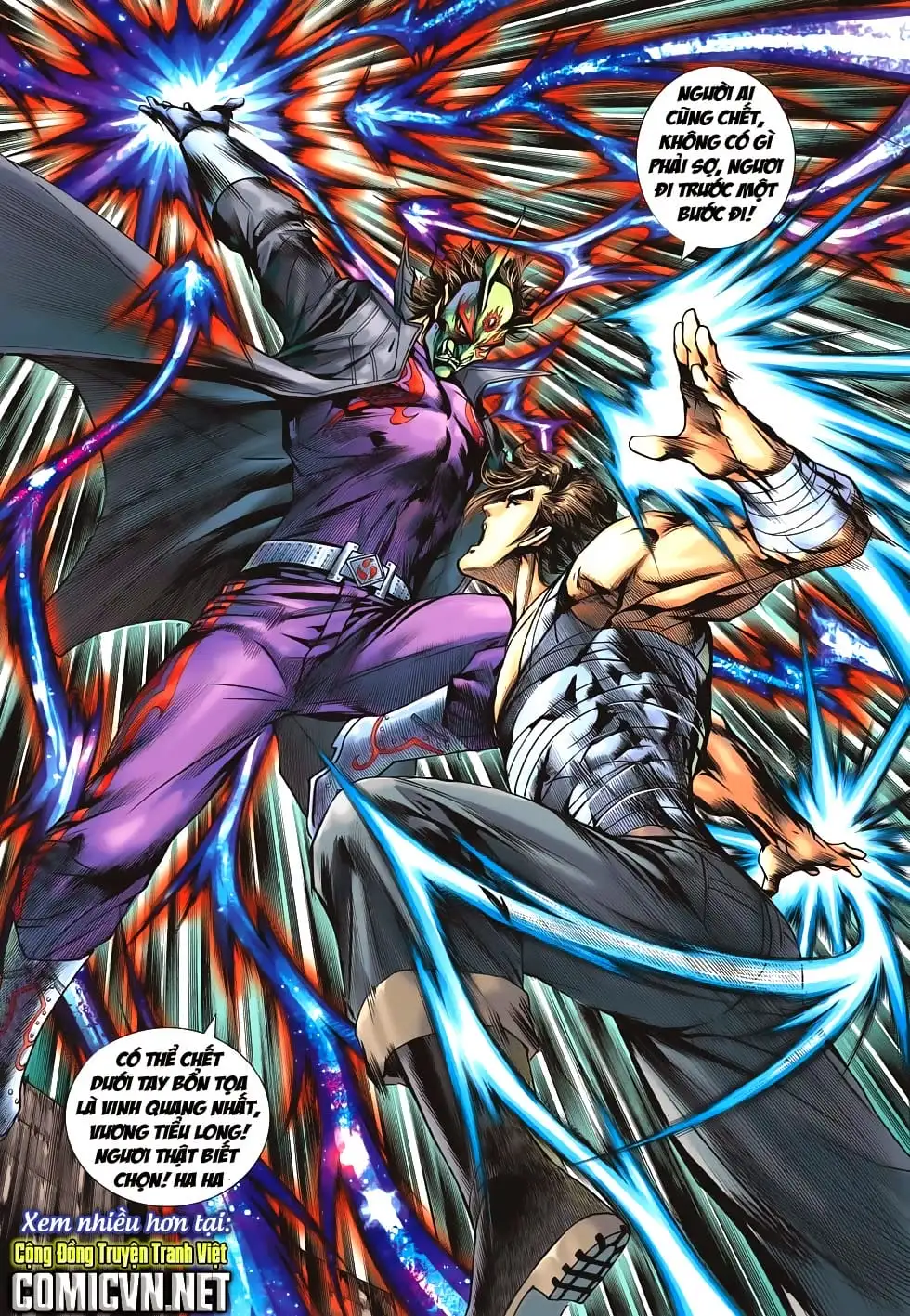 Truyện Tranh Tân Tác Long Hổ Môn trang 4