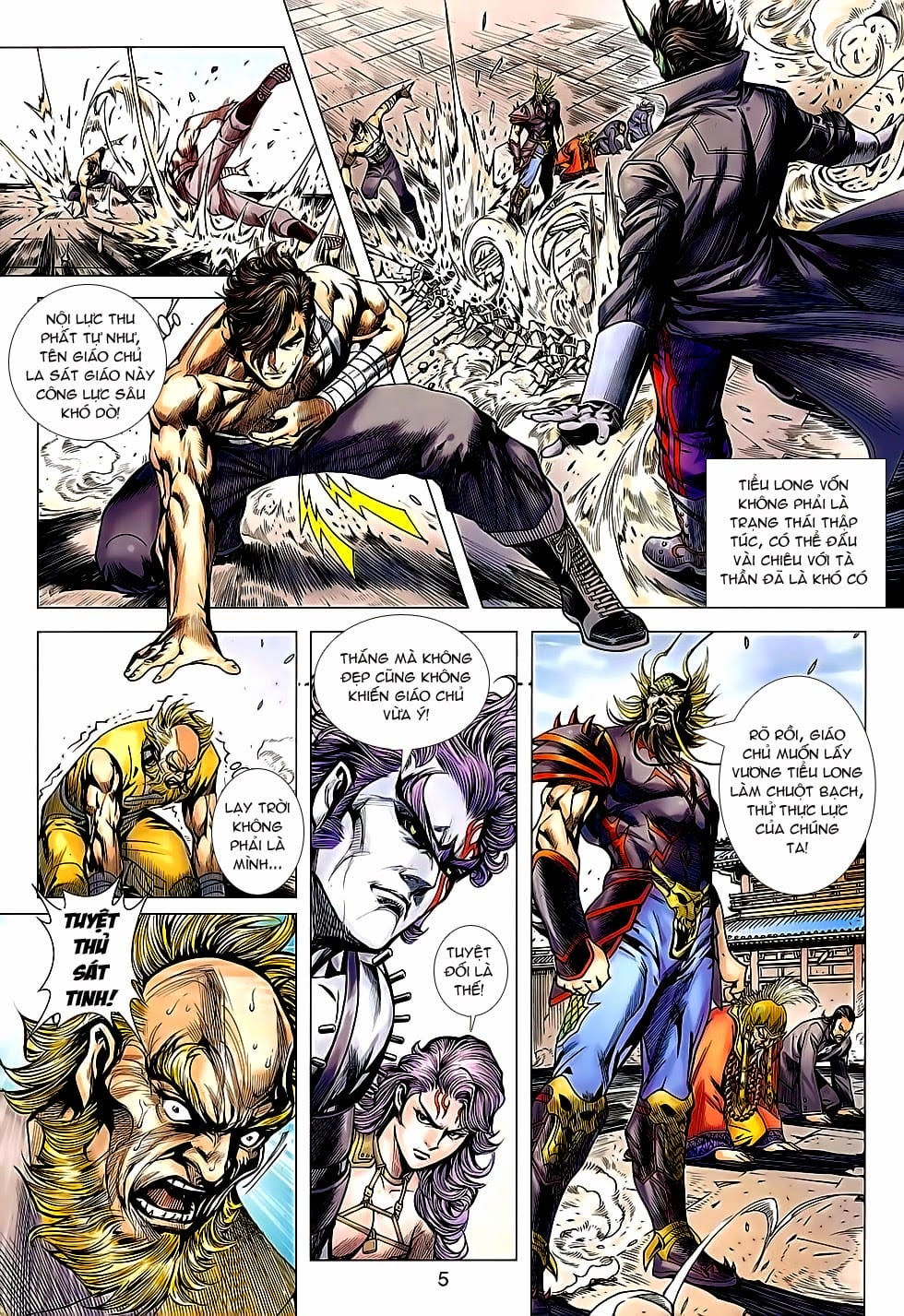Truyện Tranh Tân Tác Long Hổ Môn trang 4