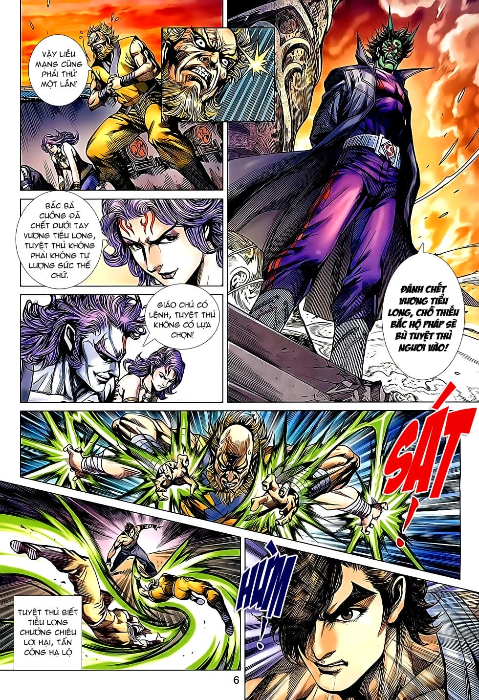 Truyện Tranh Tân Tác Long Hổ Môn trang 4