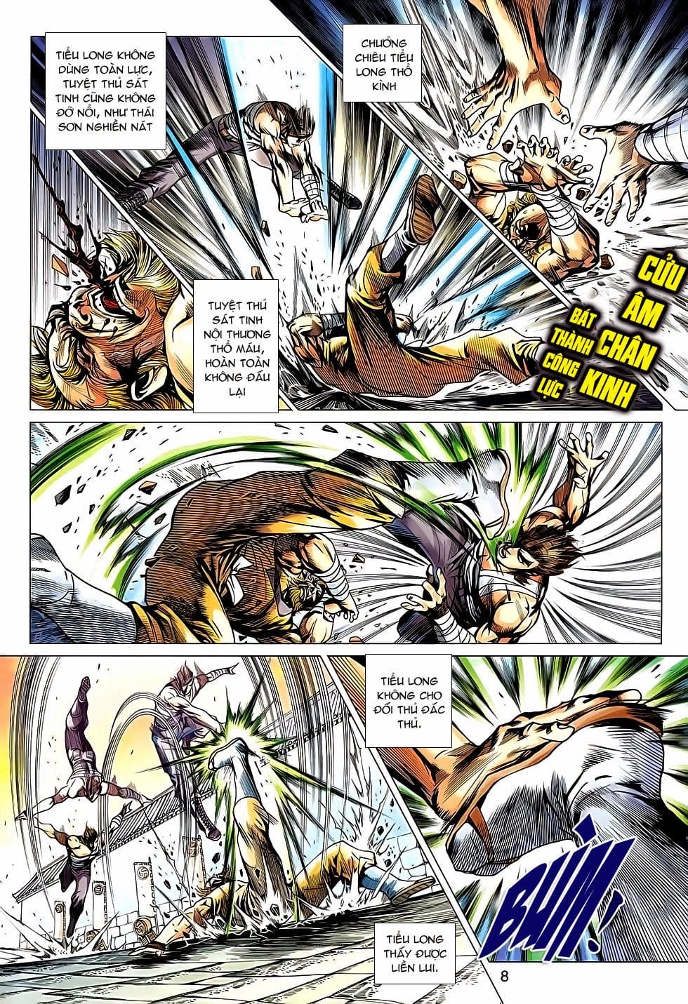 Truyện Tranh Tân Tác Long Hổ Môn trang 4