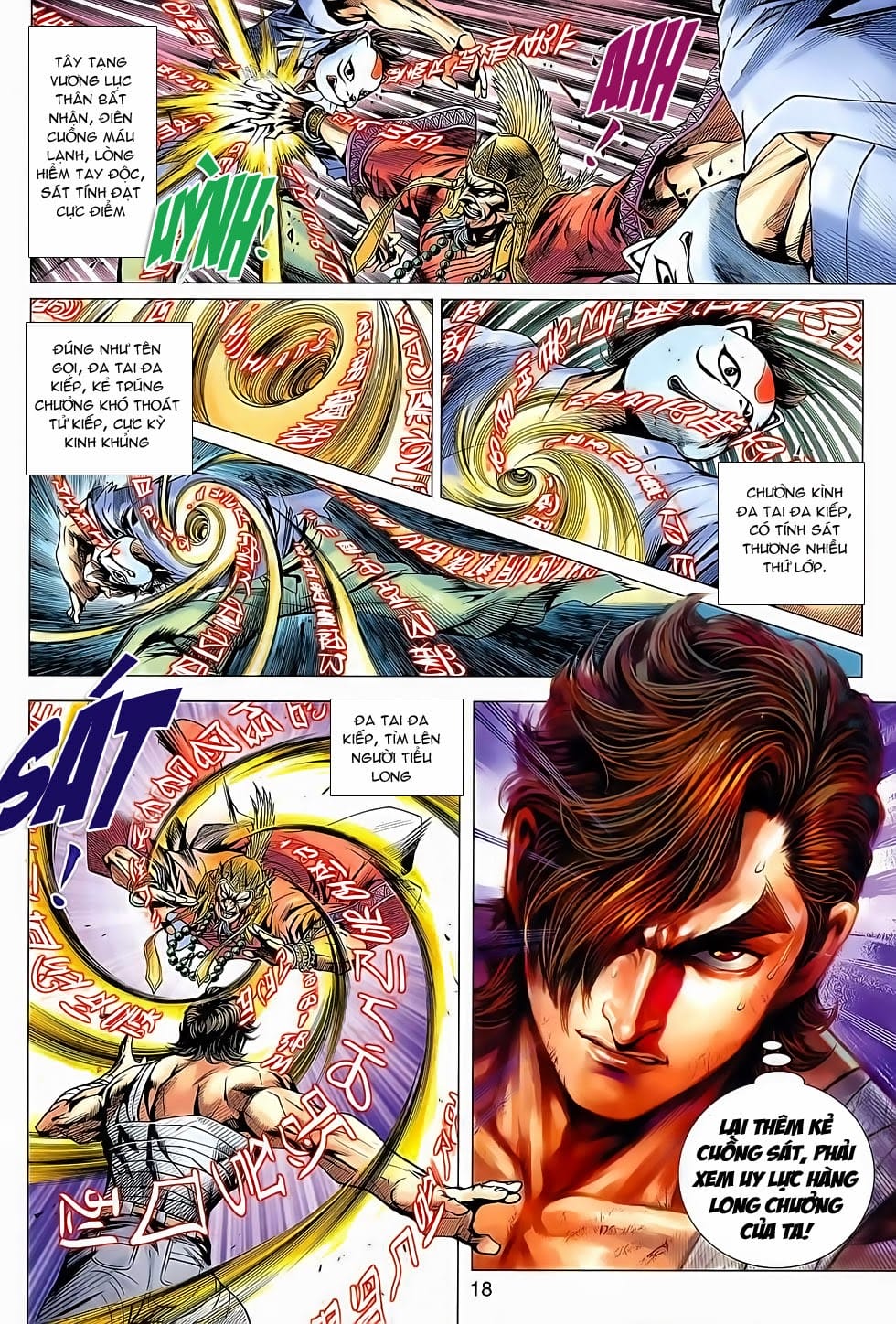Truyện Tranh Tân Tác Long Hổ Môn trang 4