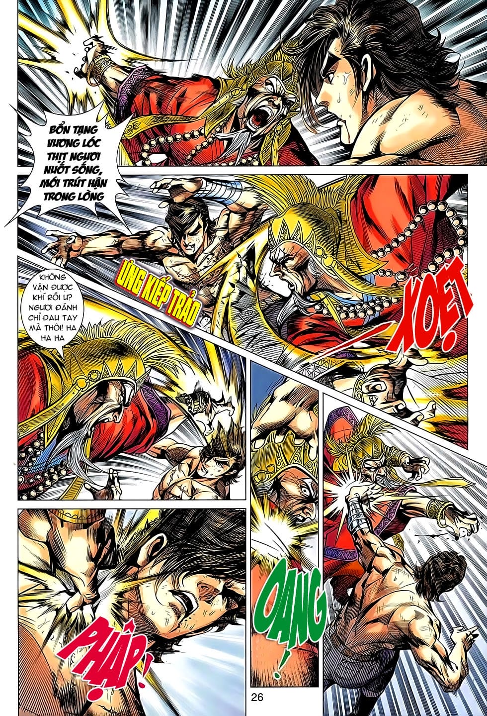 Truyện Tranh Tân Tác Long Hổ Môn trang 4