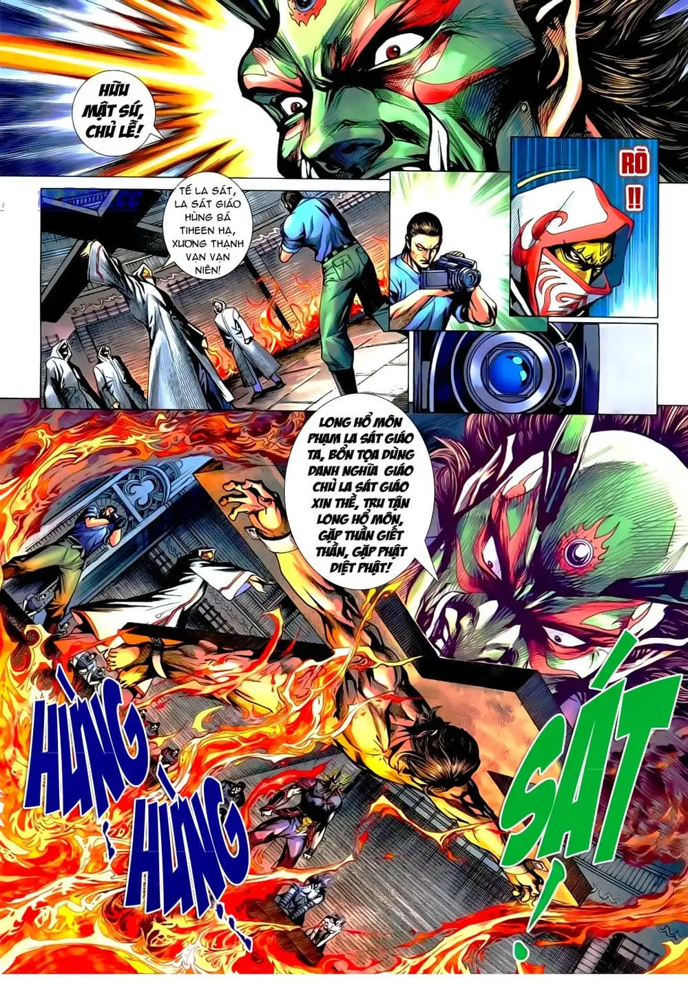 Truyện Tranh Tân Tác Long Hổ Môn trang 4